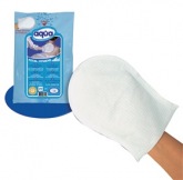 Ķermeņa mazgāšanas cimds Aqua® Total Hygiene, 2 gab. SAS Cleanis