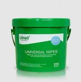 Universal disinfection wipes Clinell 225 pcs. bucket GAMA Healthcare