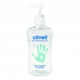 Clinell Hand Sanitising Gel with a dispenser, 250 ml GAMA Healthcare